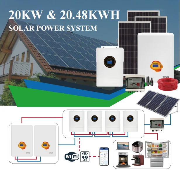 Hybrid  System 10kw System Hybrid Inverter Solar Battery Pack Home Power Complete Solar Home System 3kw with Battery