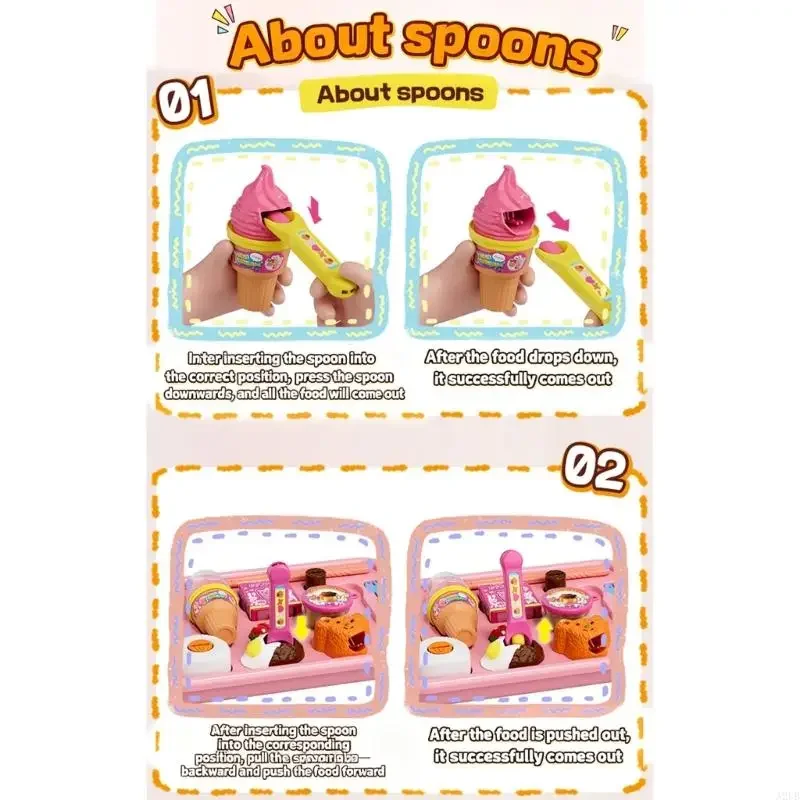 Edukacyjny zestaw kuchenny dla dzieci z realistyczną zabawką do gotowania i akcesoriami do zabawy w udawanie 15UB