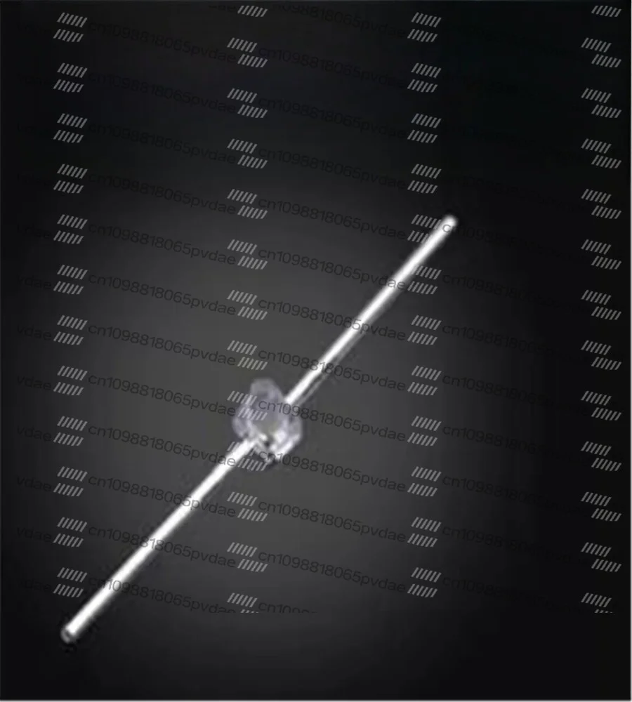 50pcs Water clear bicolor mini 1.5mm red/blue led diode