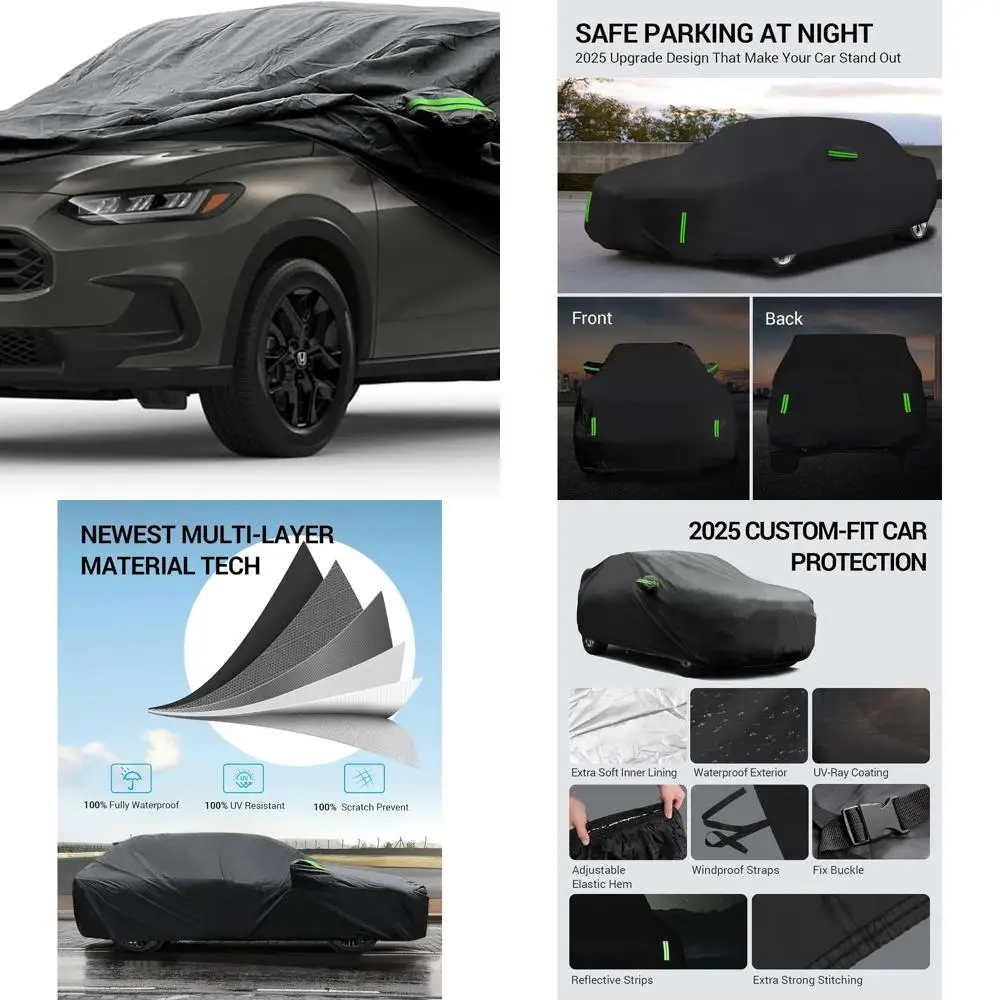 

Custom Tailored Car Cover for 2023-2025 HR-V, All-Weather Protection, Waterproof, UV-Resistant Cover for Outdoor and Indoor Use