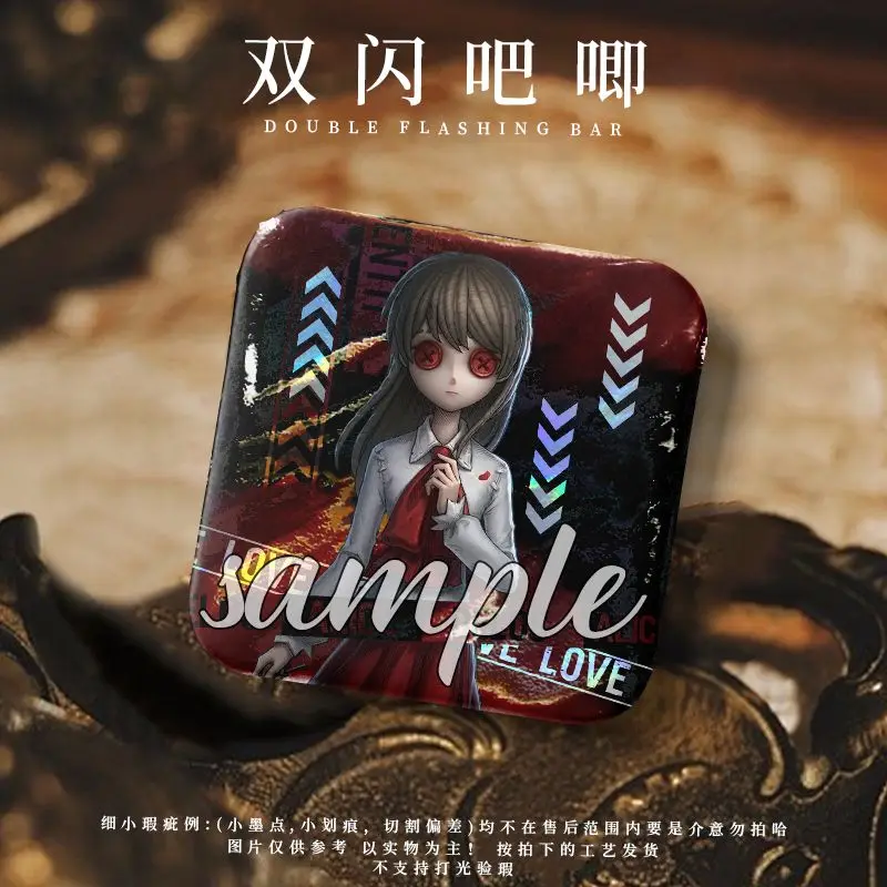 3 قطعة أنيمي الهوية الخامس أليس ديروز مارثا بيهميل بروش لطيف دبوس محفظة ظهره الملابس والمجوهرات شارة اكسسوارات هدية