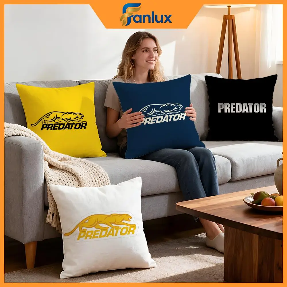 Character Predator Cushion Cover 4Pcs Decorative Covers Soft Cushion Case for Sofa Couch Decor 40x40 45x45 Pillowcases