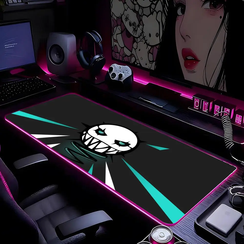 

Game Rainbow S-Six S-Siege-S Anime Mouse Pad Mousepad HD Printing Computer Gamers Locking Edge Non-slip RGB Mouse Pad XXL90x40cm
