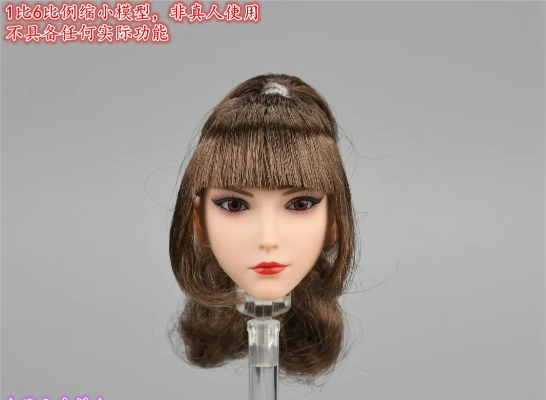 

GD97007 1/6 Scale Soldier Maid Heads Sculpt Model for 12'' Action Figure[Eyes movable]