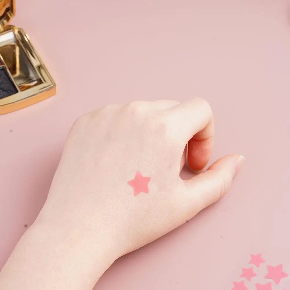 Remendo de espinhas para acne, coração/estrela/redondo/nuvens/lua, formato de acne, pontos, hidrata para cobrir espinhas e manchas