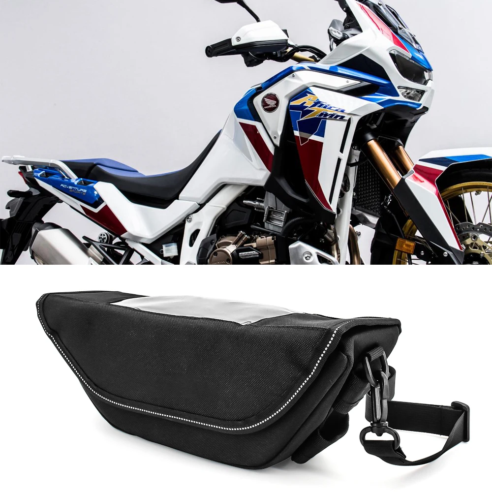 

Modern waterproof motorcycle handlebar travel bag for HONDA CRF1000L CRF1100L Africa Twin Adventure Sport NC700X storage bag