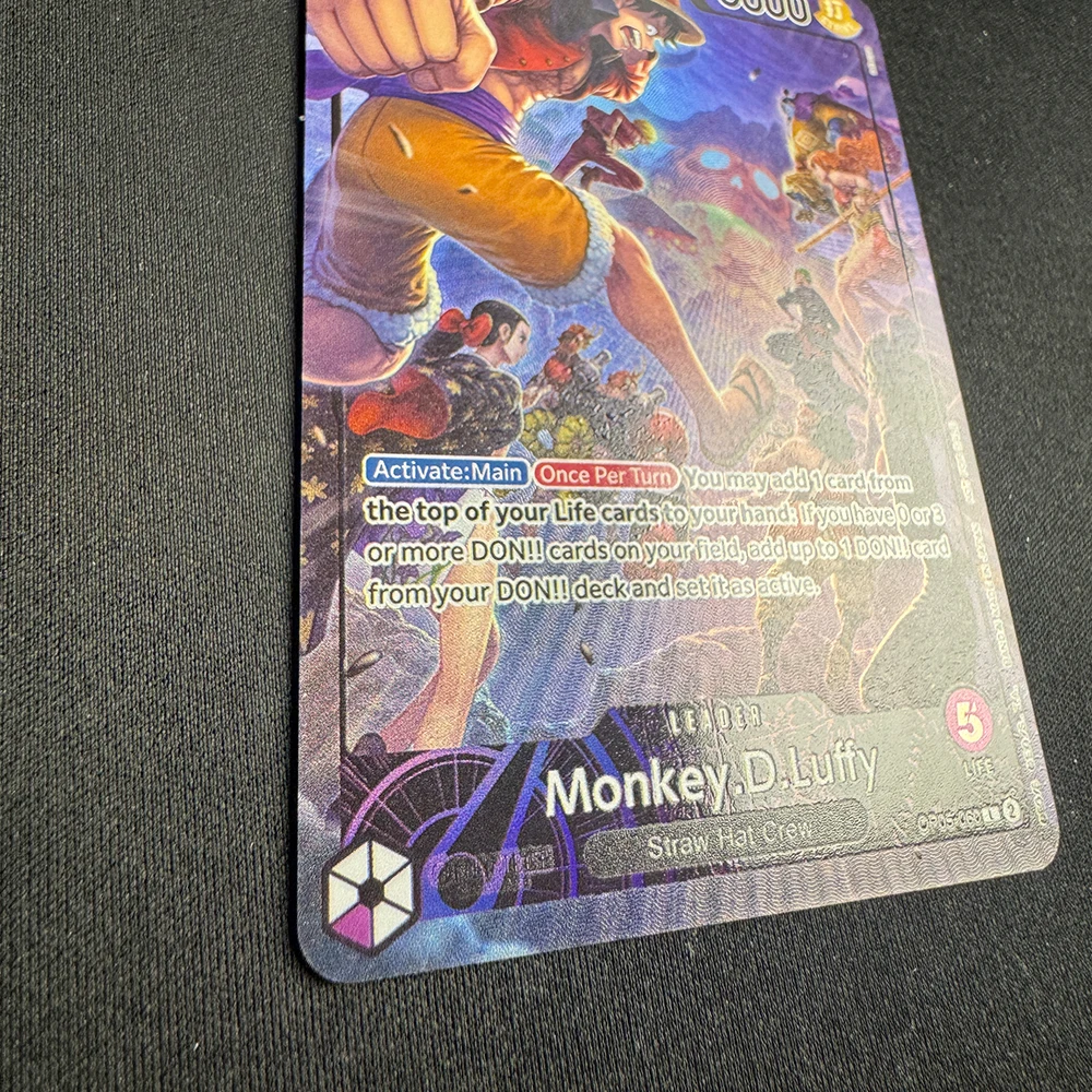 ตัวละครอนิเมะ OPCG คุซัน มังกี้ ดี ลูฟี่ ของเล่น DIY ทำเอง เนื้อสัมผัสแบบเอ็กซ์ตรีม การ์ดสะสมเกม ของขวัญคริสต์มาส ของขวัญวันเกิด