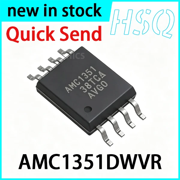 1PCS New AMC1351DWVR AMC1351 SOIC-8 Package Isolated Amplifier Chip in Stock