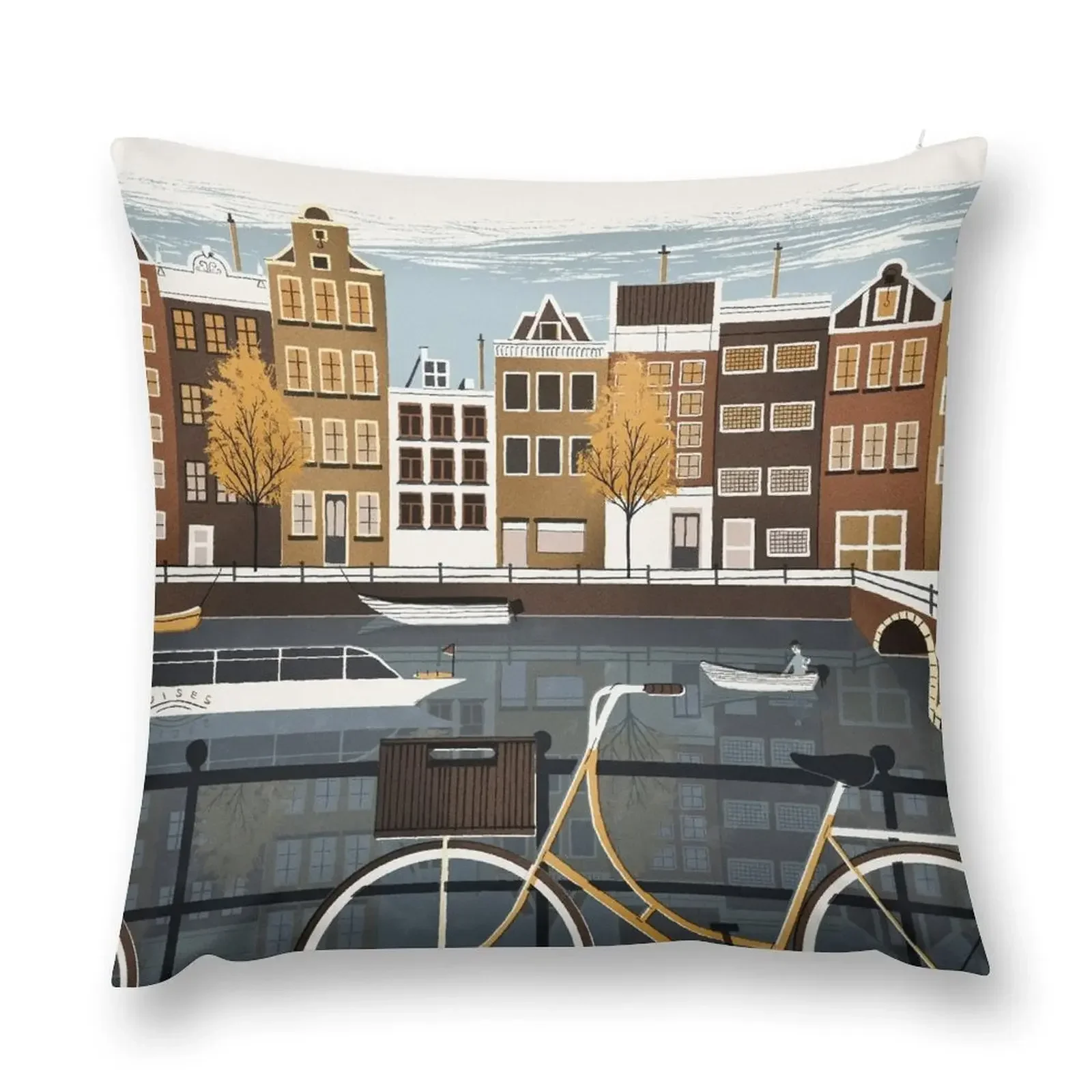 

Amsterdam Throw Pillow Sofa Cushions Covers Pillowcases Bed Cushions sleeping pillows pillow