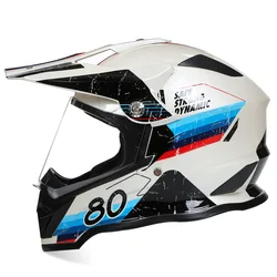 Cascos de motocicleta de cara completa para hombre y mujer, cascos de carreras todoterreno, descenso, ATV, AM, DH, Cross, Motocross, aprobado por DOT