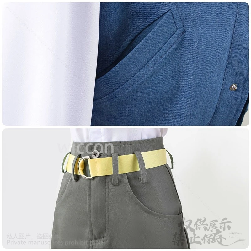 حلم أنيمي بانج! زي تنكري من It's MyGO Takamatsu معطف أزرق قميص موحد شعر مستعار توموري للفتيات والنساء في الهالوين مخصص