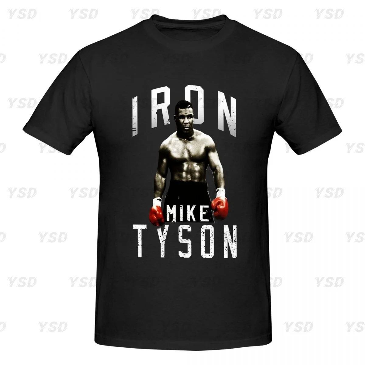 Mike Tyson Boxing Retro Boxing Men's tight fitting sports T-shirt,cosy, Oversized print Tee shirt