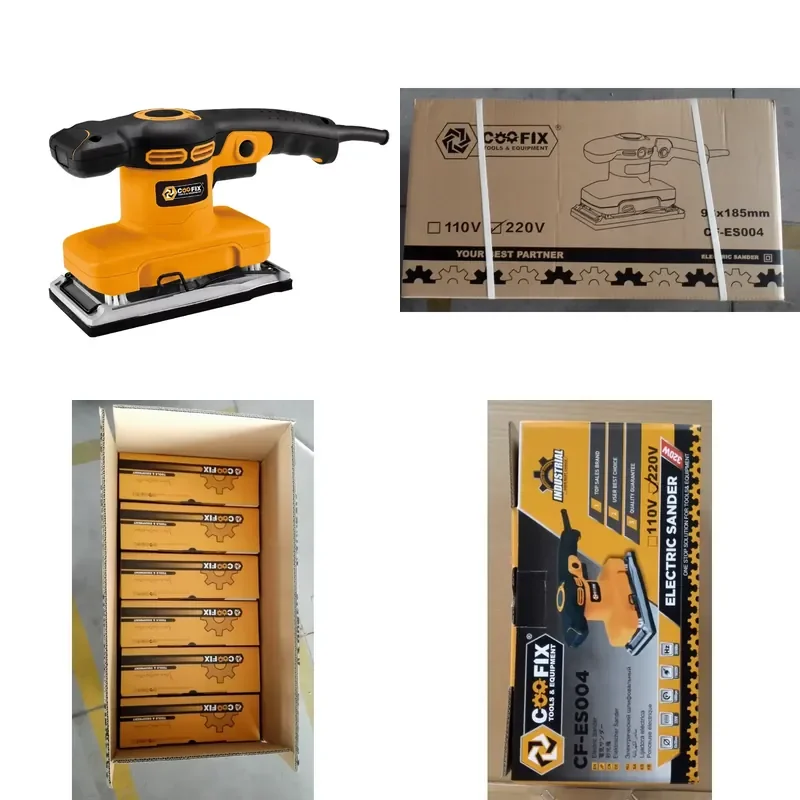 

【CHIMU HOME】 93 mm x 185 mm Electric Orbital Sander for Wood Metal and Drywall Sanding