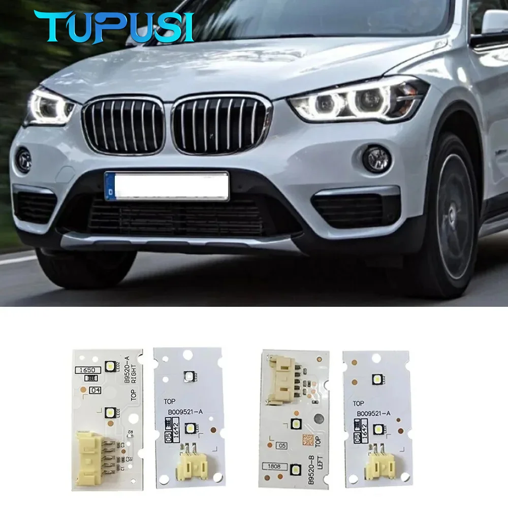 White Angel Eye DRL Board for BMW  2017 2018 2019 X1 F48 LED Headlight  Running Light Module 63117428791 63117428792