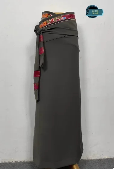 

Китайская женская тибетская юбка Xizang Guozhuang, танцевальное платье