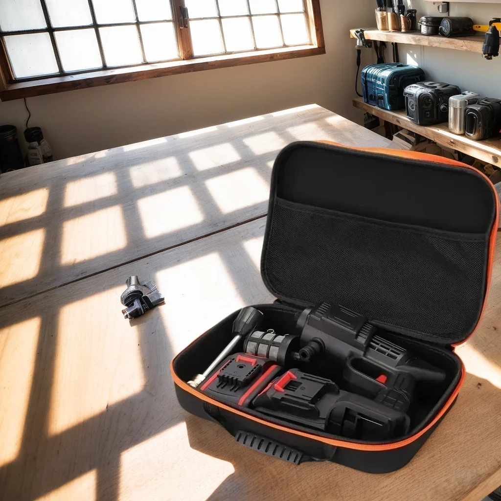 

Portable Automotive Tool Case - Shock-Resistant Waterproof Storage for Mechanics & On-Site Repairs