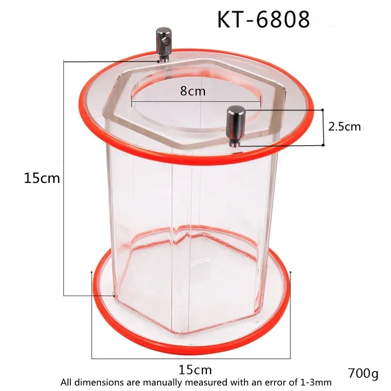 Capacity 3 kg Rotary Drum/Bucket For KT-6808 Tumbler For Polishing Machine, Jewelry Polishing Barrel