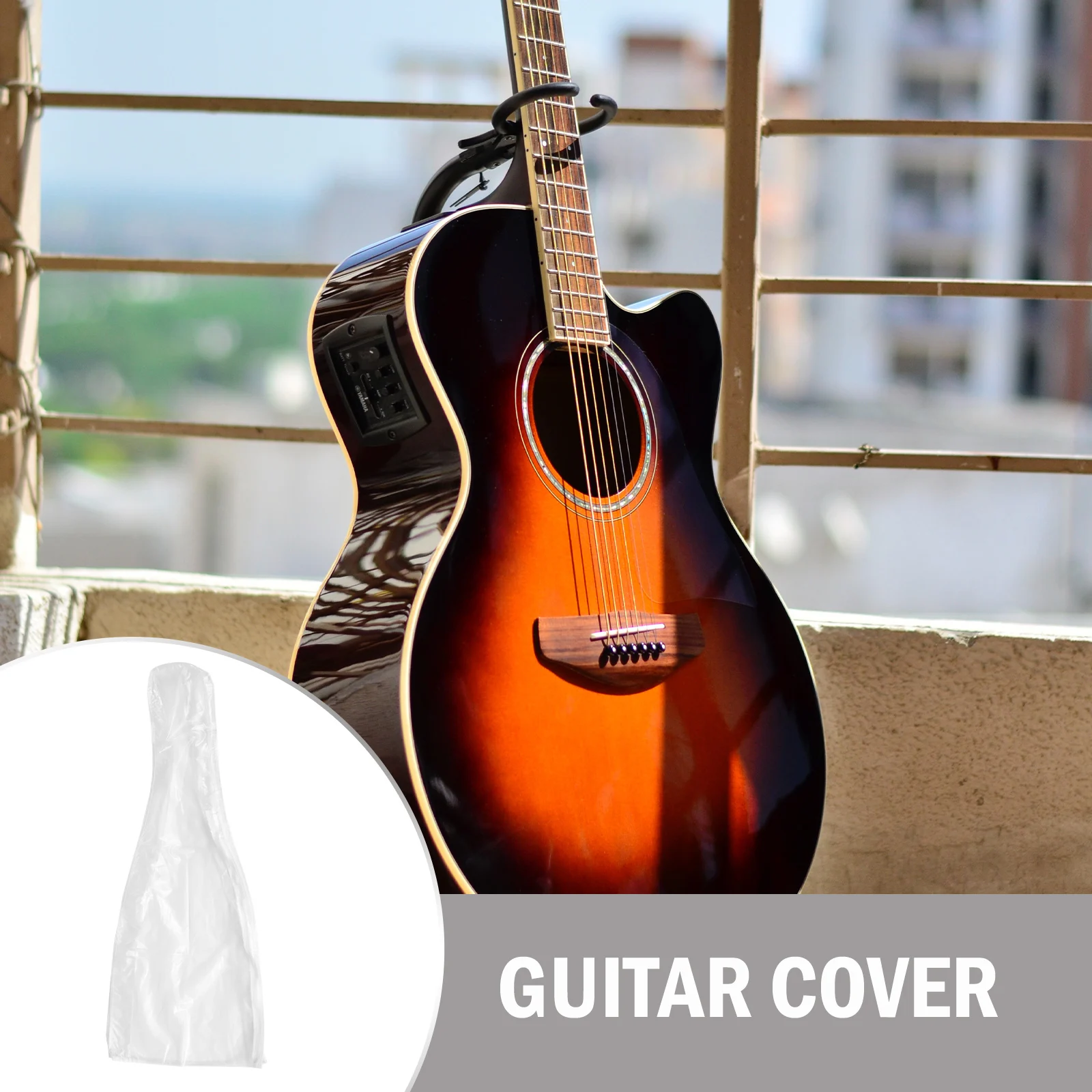 

Waterproof Guitar Cover Bass Cover Durable Stitching Rainproof Dirt Resistant Instrument Protector For Guitar Players