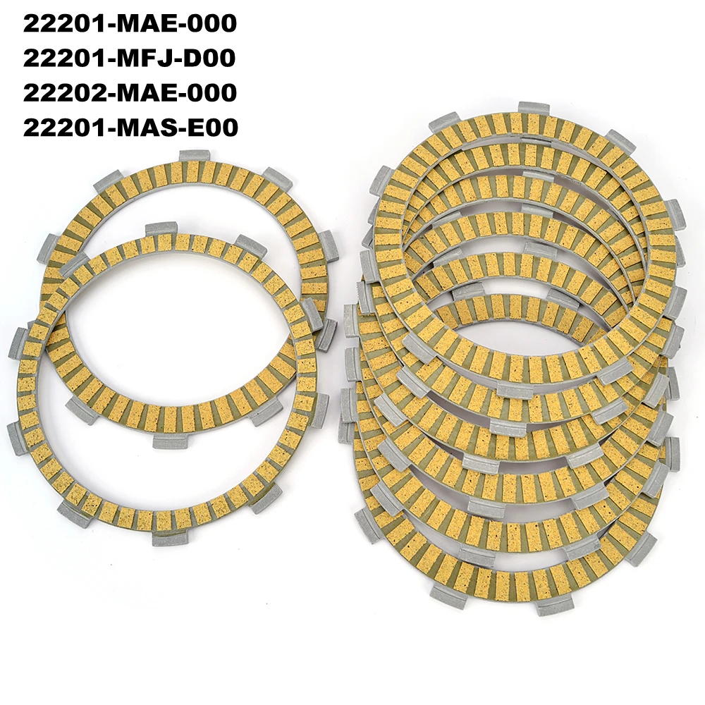 Tarcze tarczowe sprzęgła motocyklowego do Honda CB600F CBF600 CBR600 CBR600RR VFR800 CB900F CBR900 VFR800F NS250 CBF CBR 600