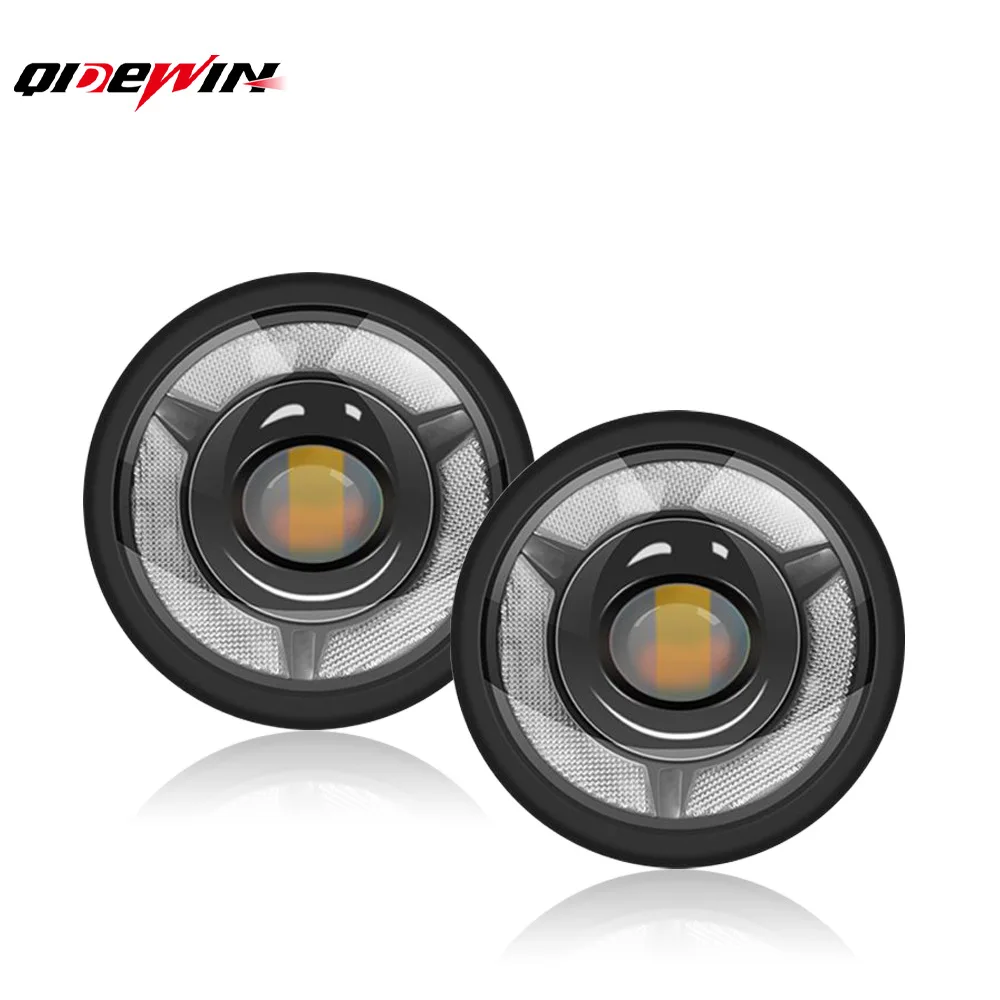 Wrangler 5.75 inch round motorcycle headlights Harley modified daytime running lights headlights