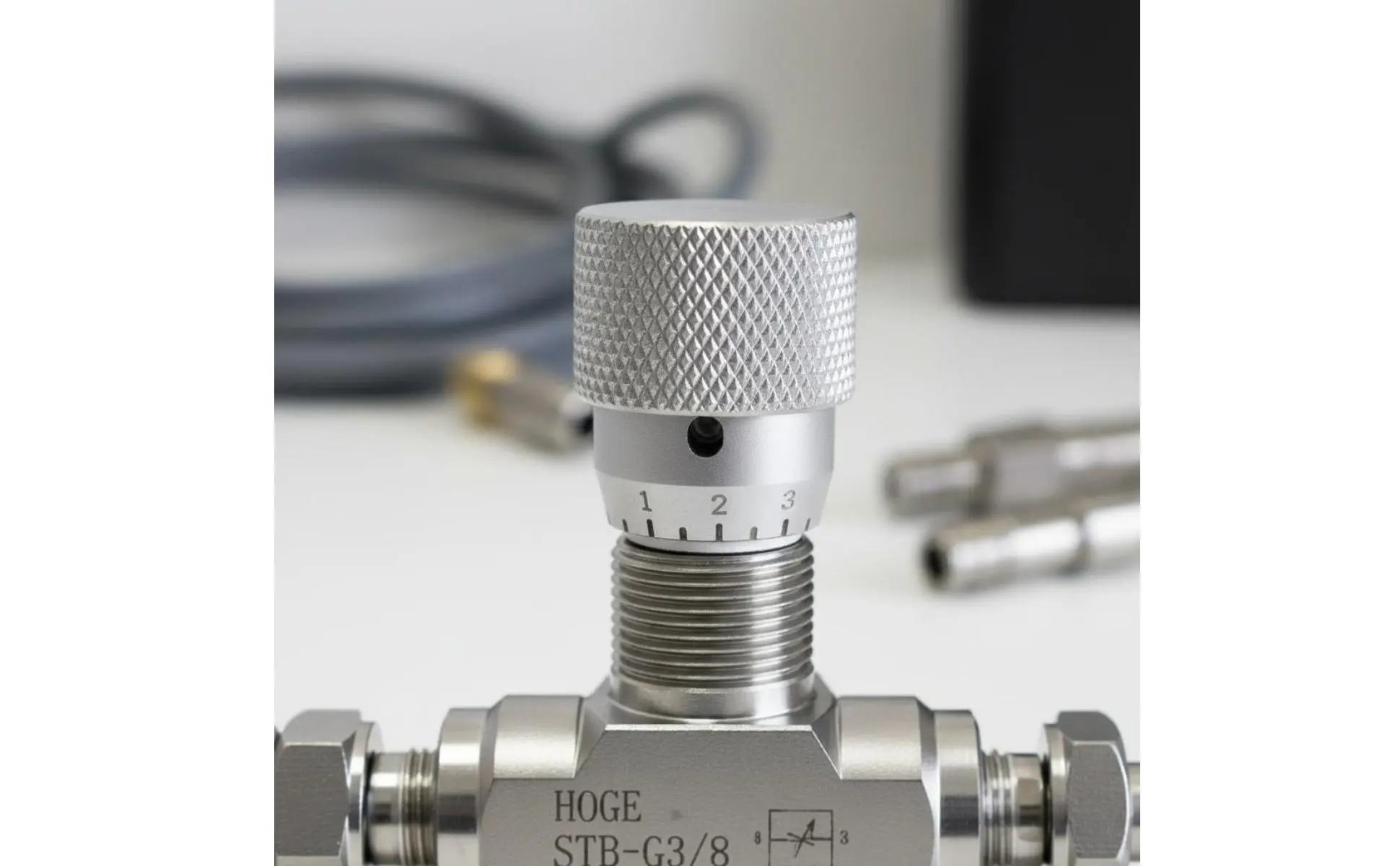 Pneumatic Throttle Valve Long-Lasting in-Line Speed Controller Pneumatic Flow Regulator Corrosion-Resistant Industrial Hardware
