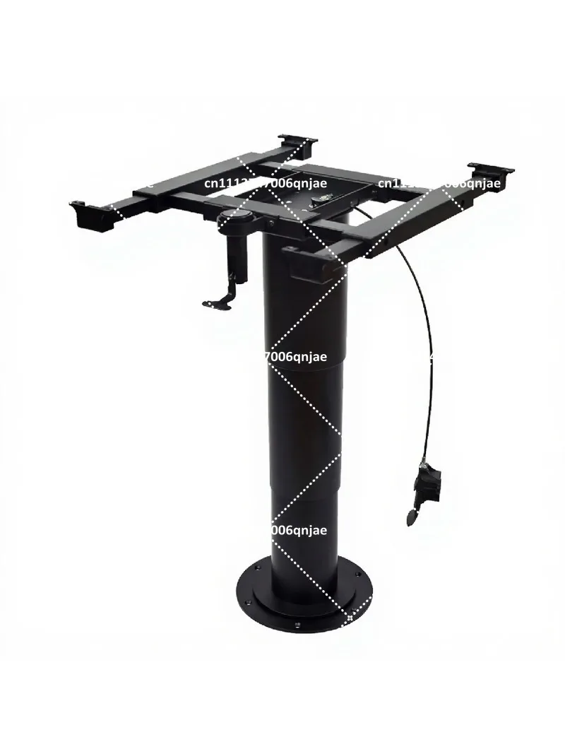 Adjustable Height Camping Table Legs 35-73cm Pneumatic Lift Foldable Outdoor Picnic Desk Support