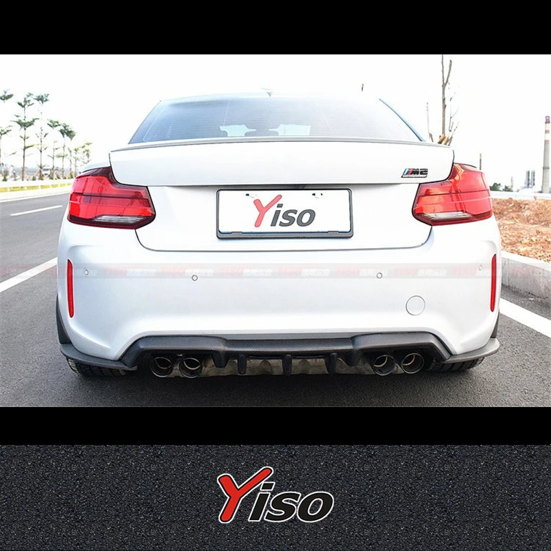 Suitable for BMW M2 Carbon fiber Modified Revozport Rear Lip