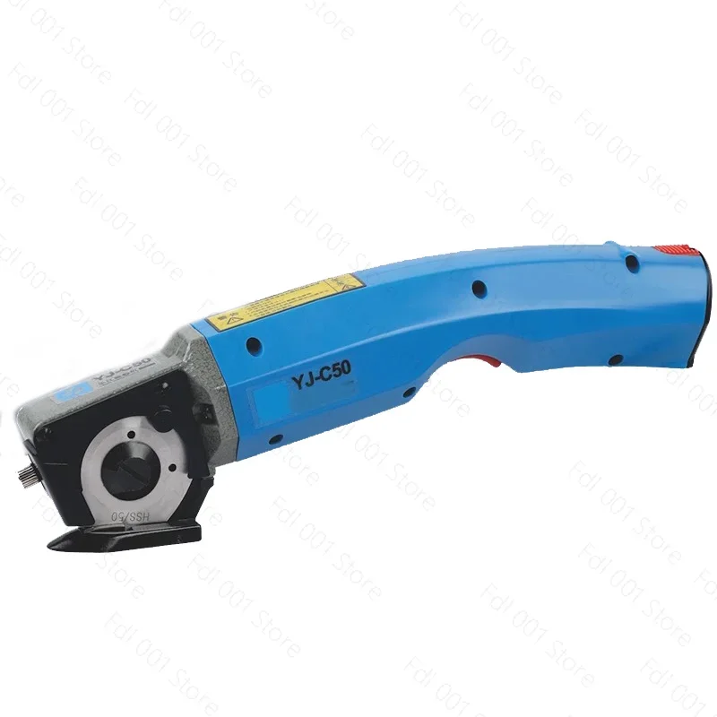 YJ-C50 Wireless Rechargeable Cutting Machine Micro Hand-Push Electric Round Knife Cutting Machine Cloth Repair Scissors