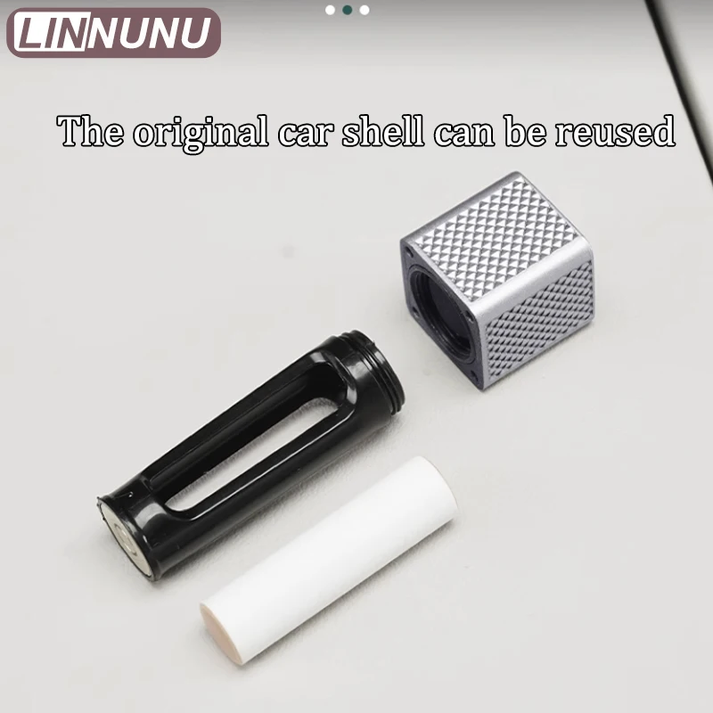 Linnunu Fit for Lixiang L9 Mega Car Exterior Protection Parts Car Fragrance Refill Purifying Air Long-Lasting Fragrance Original Ceramic Stick
