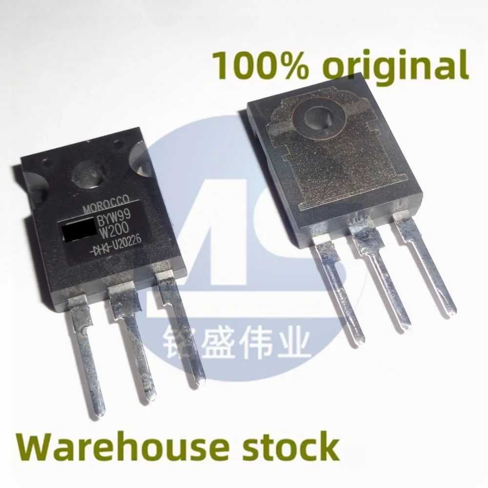 1PCS 100% new BYW99W-200 BYW99W200 35A 200V direct insertion TO-247 fast recovery diode in stock direct sale
