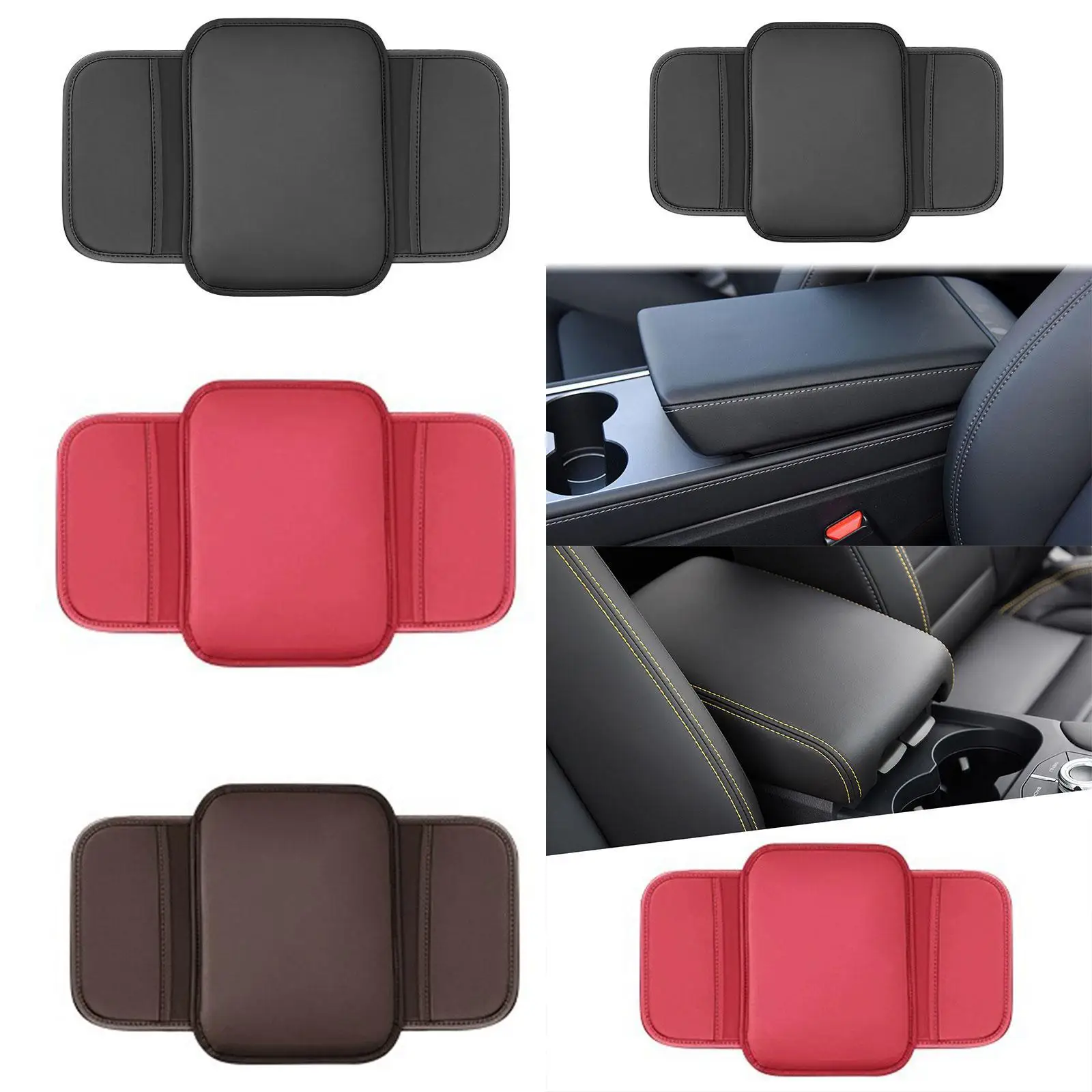 

Car Center Console Cover Easy Installation Protection Premium Universal Auto Armrest Cover for Car SUV Sedan Most Vehicle