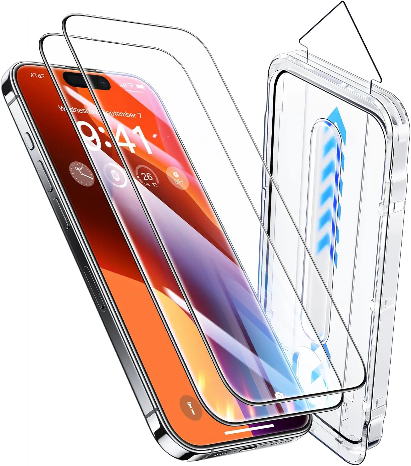 2Pcs 9H Tempered Gl… - image