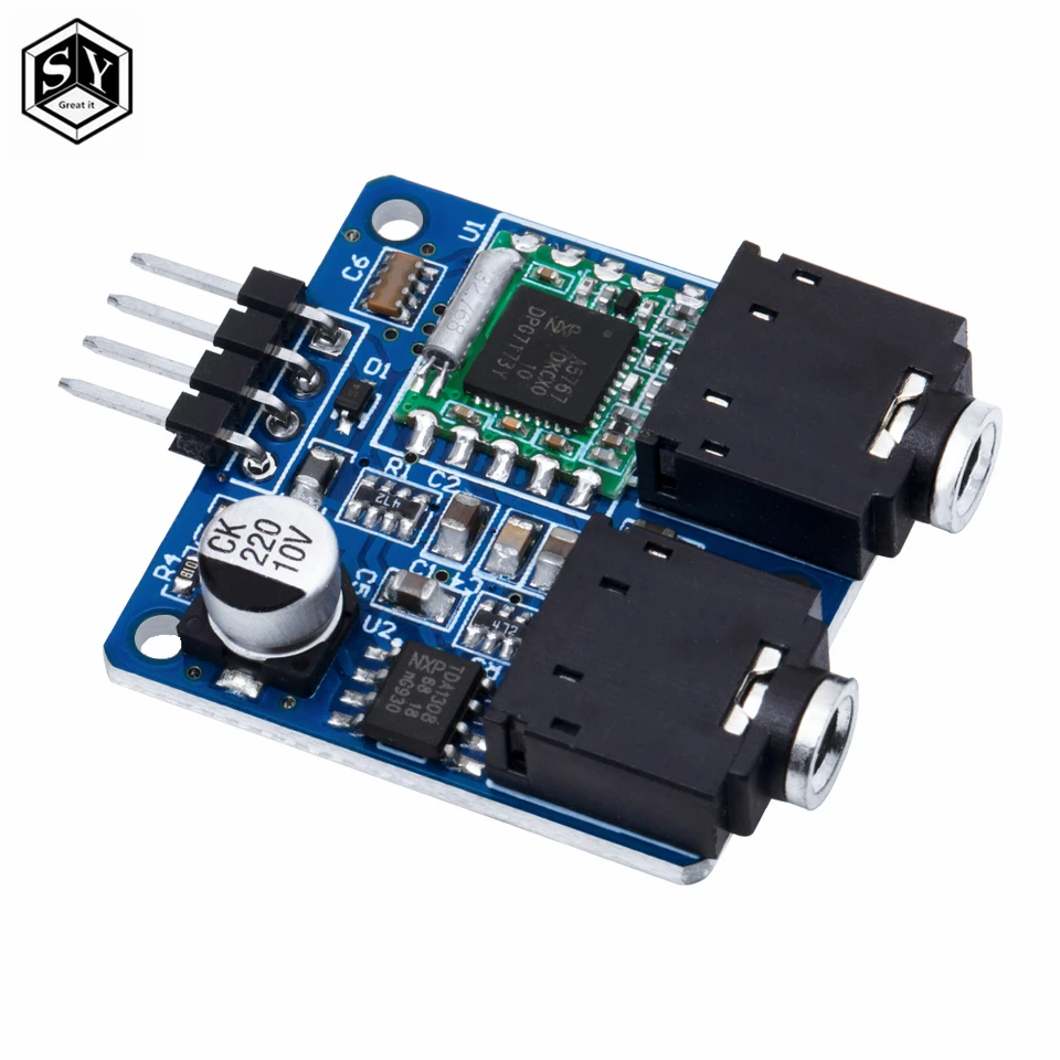 TEA5767 FM ステレオラジオモジュール Arduino 用 76-108MHZ 無料