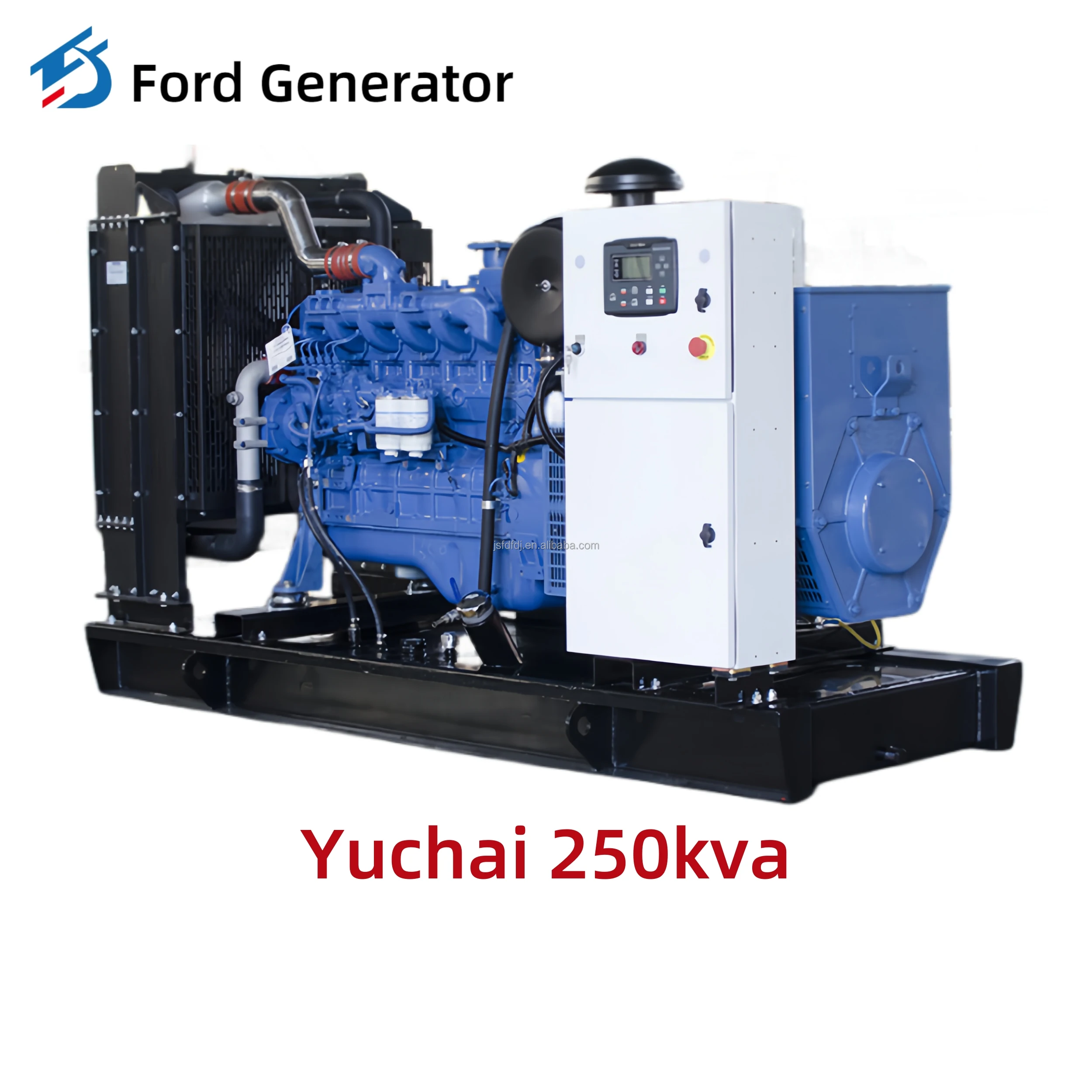 High Quality 250kva 200kw Three Phase Water Cooling Silent Diesel Generator Set Auto Start Remote Start 1800 RPM