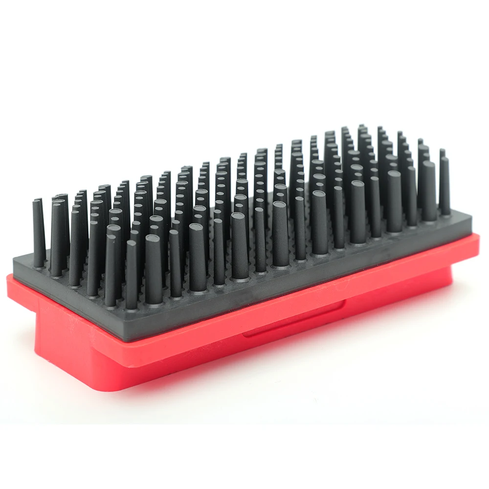 1Pc Fickert Antique Brush With Red Base For Polishing Ceramic Tile Stone Diamond Tools