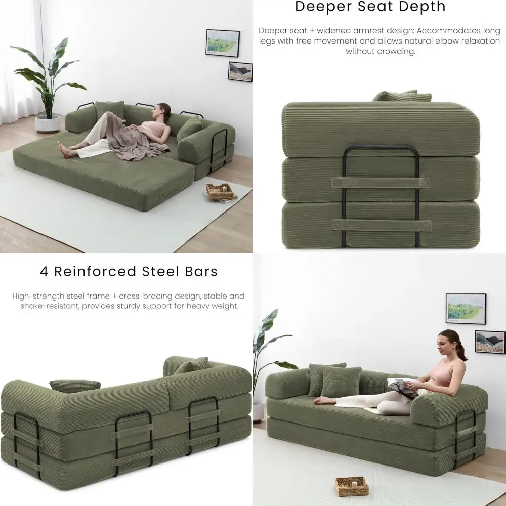 Folding Sleeper Sof… - image