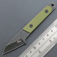 Eafengrow C1295 Fixed Blade Knife 9Cr18Mov Steel+ G10 Handle EDC Tool Neck Knife for Camping Hiking Fishing with kydex Sheath