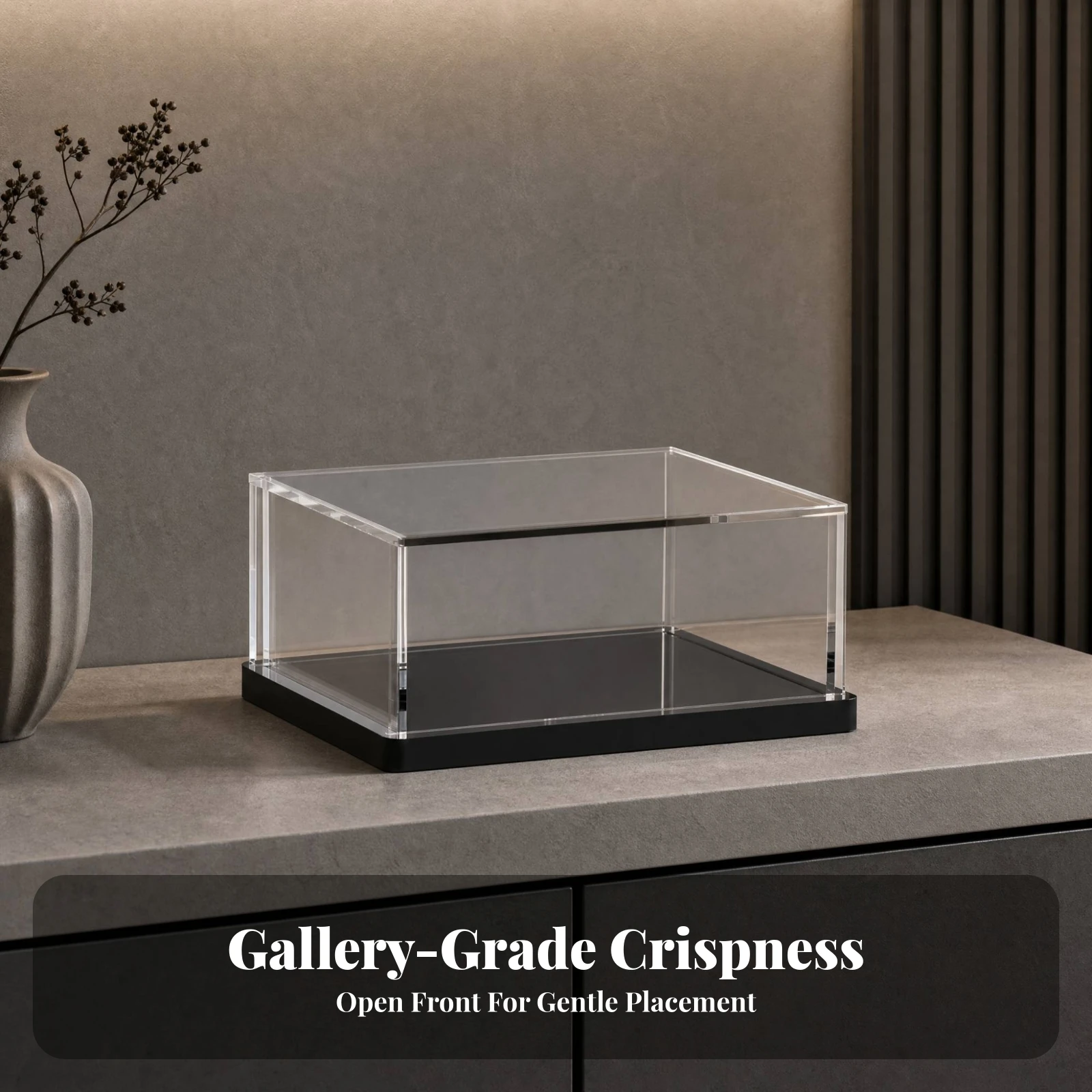 디스플레이 케이스 두꺼운 바닥 단층 데스크탑 아크릴 디 - Display Case Acrylic 리뷰 및 가격
