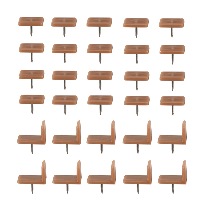 ABJY-Plastic درج ينزلق وسدادات الأدراج الشرائح، بلاستيك انزلاقي لدرج إصلاح الخزانات، 30 قطعة