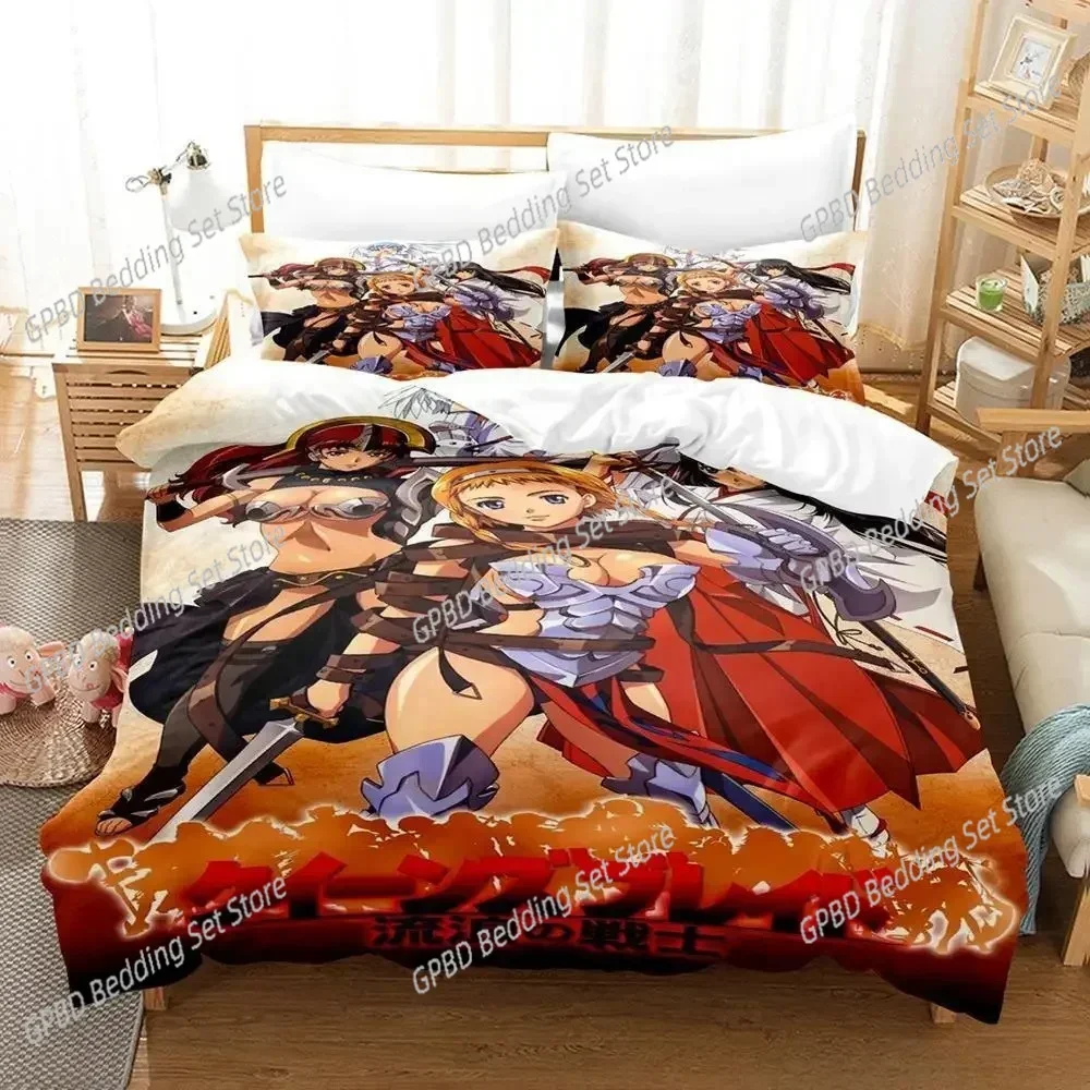 

Luxury New 3D Print Queen Blade Bedding Set Single Twin Full Queen King Size Bed Set Bedroom Duvet cover Sets Anime Sheet Set
