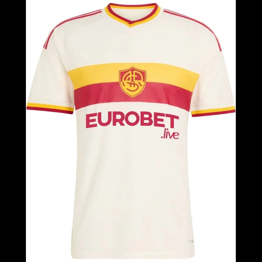 2026-27 Neue Saison Roma Match Retro Fußballtrikot Herren 3D-Druck Trikot Sommer Atmungsaktiv Schnelltrocknend Match Sportbekleidung – Detail 7
