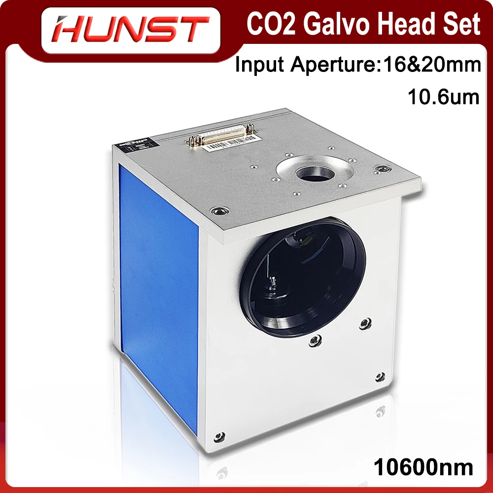 HUNST RC2807 CO2 Laser Scanning Galvo Head 10.6um Input Aperture16mm 20mm Galvanometer Scanner with Power Supply