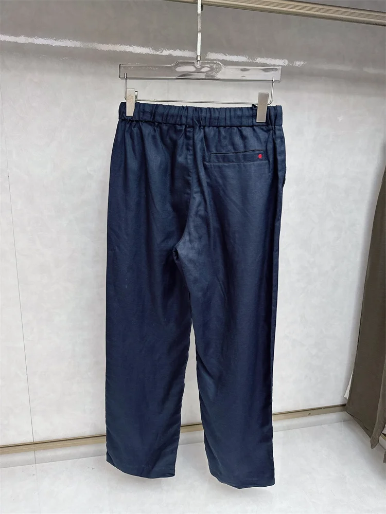 KITON Klassische Freizeithose für Herren mit elastischem Bund und Kordelzug