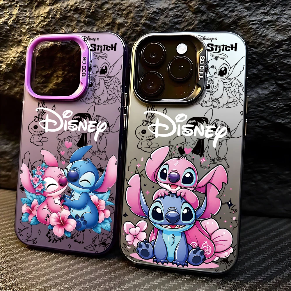 Funda de teléfono bonita con puntadas de dibujos animados para iPhone 17 16e 16 15 14 13 12 11 mini Pro Max X XR XSMAX 8 7 Air Plus cubierta mate anticaída