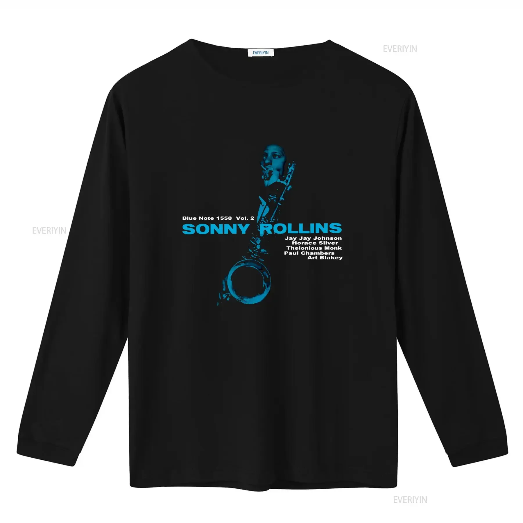 Sonny Rollins T Shirt Thelonious Monk Blue Note Classic Jazz Musicians Streetwear  vintage Washed Soft Comfortable fashion
