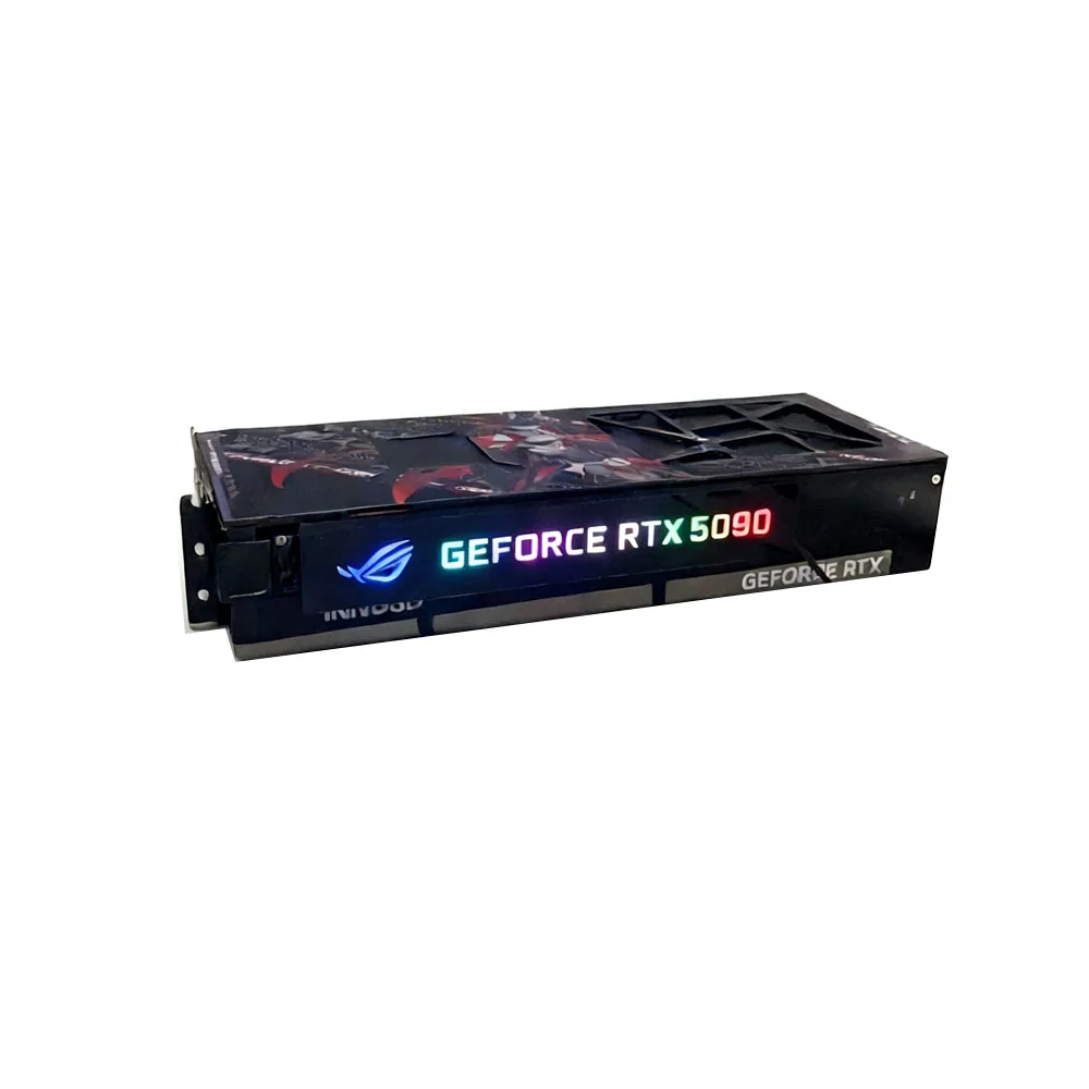 MOD ARGB GPU Side Panel 5090 5080 4090 Graphics Card Decorative Lighting Board 5V 3PIN ARGB AURA SYNC PC Modding Water Cooler