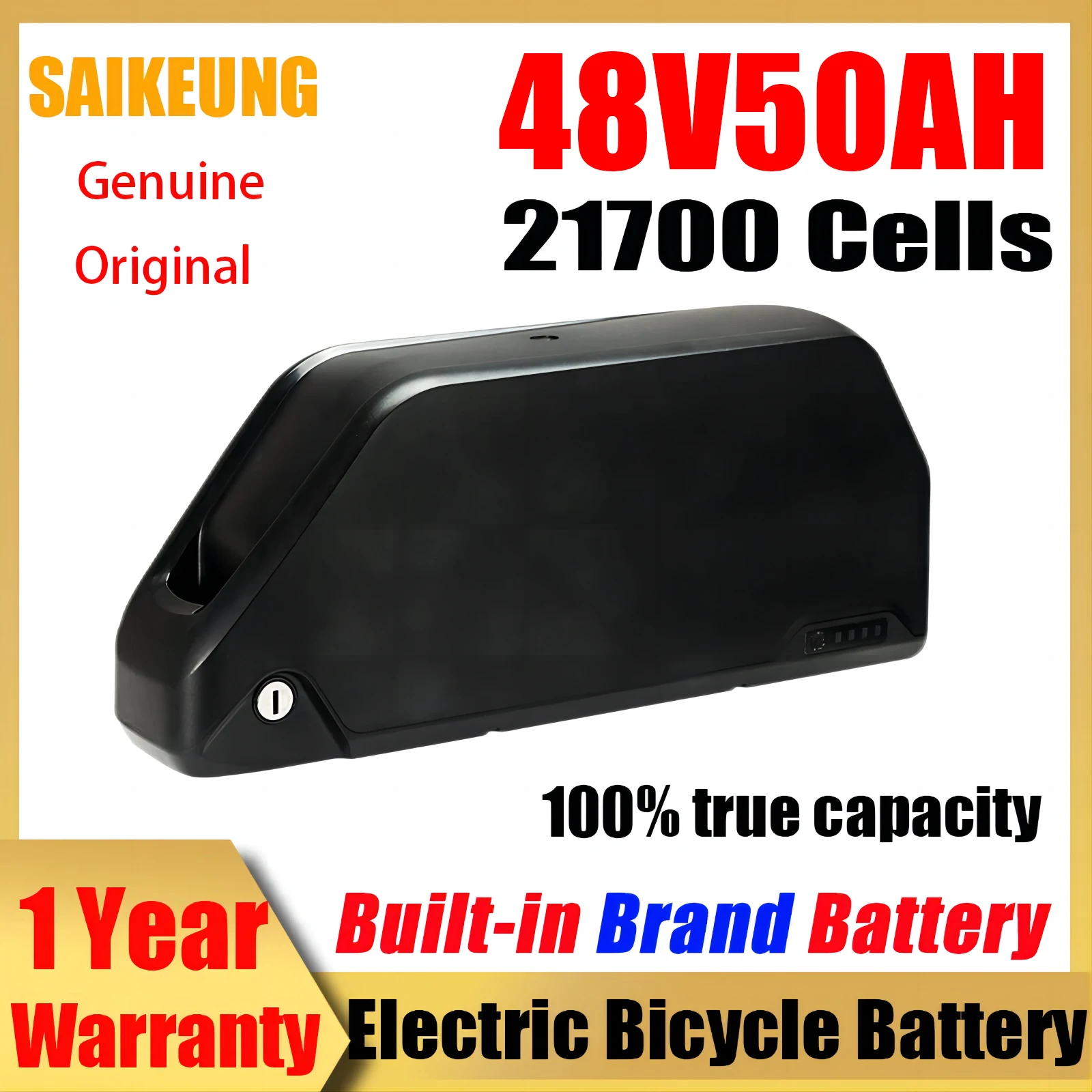 

Hailong 48v 52v 72v 20 30 40 50 60ah Bateria Para Bike Eletrica EBike Akku Batterie Bafang 500w 300-3000w 21700 Lithium Battery