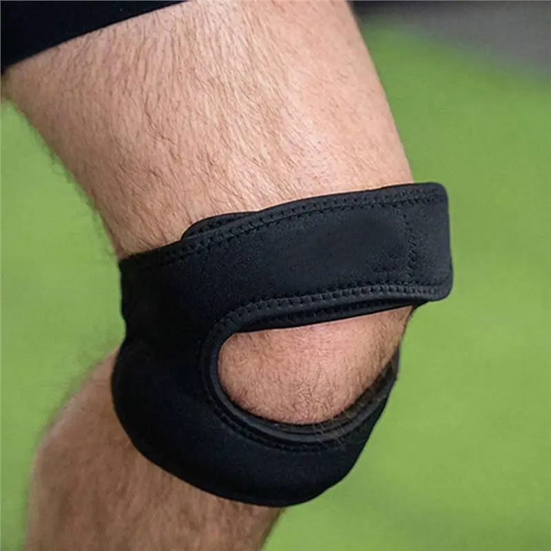 Adjustable Open Patella Support For Running, Sports And Workouts 4-Pack Knee Brace For Patella Knee Rotation Wrap