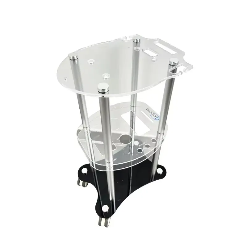 

Beauty Salon Trolley Salon Use Pedestal Rolling Cart With 4 Wheels Salon Furniture