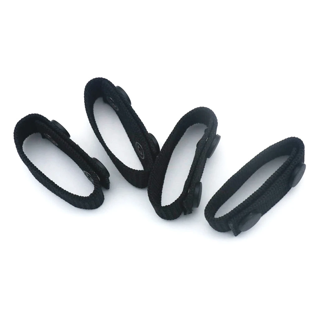 4 Pack Dual Snap Belt Holders for 2 to 2.25 Inch Belts Reinforced Stitching and Tough Nylon for Long Term Durability